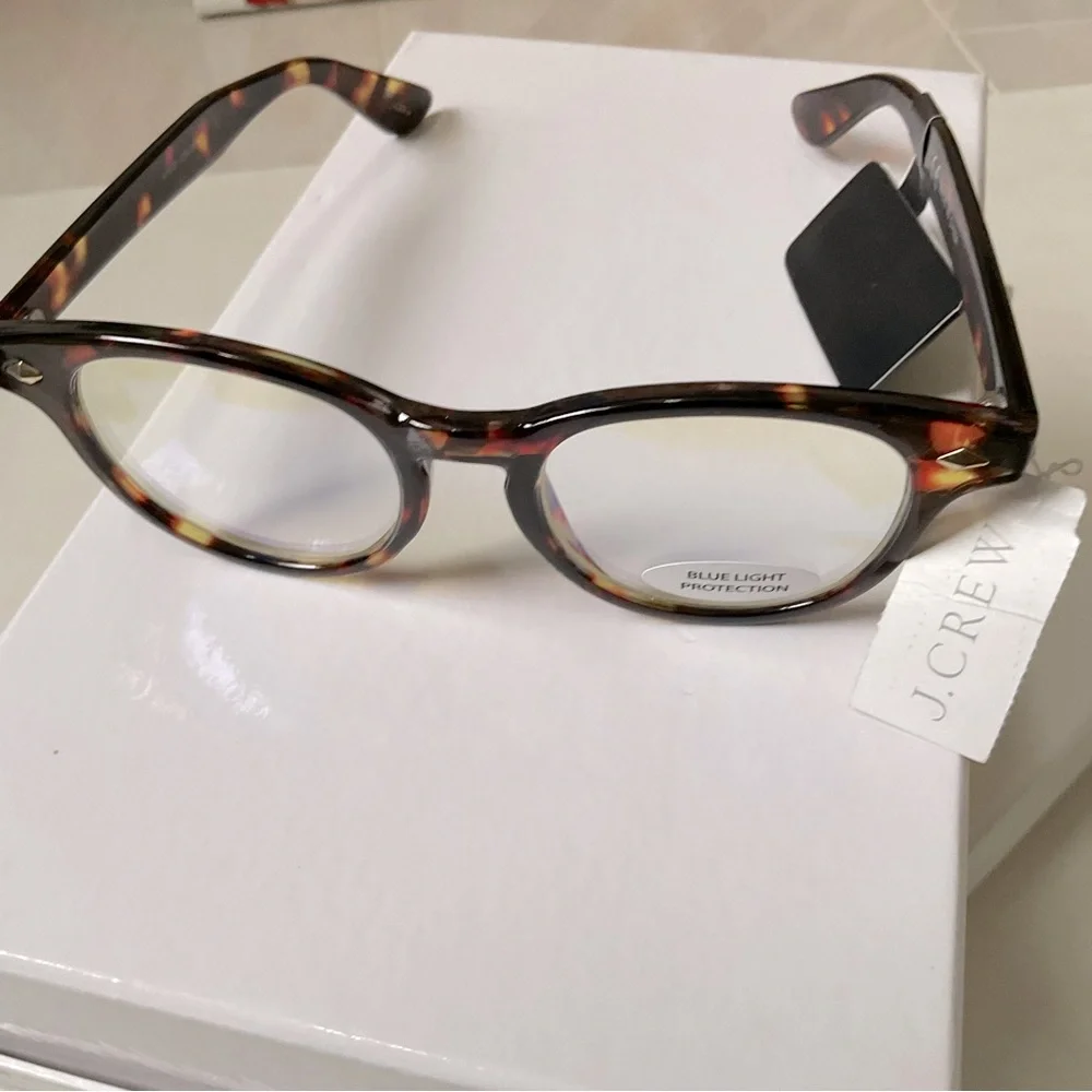 J.Crew Tortoise Shell Blue Light Protection Glasses